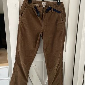 J Crew corduroy pants, relaxed fit